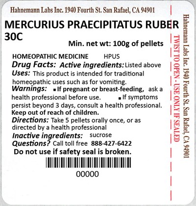 Mercurius Praecipitatus Ruber 30C 100g.jpg Mercurius Praecipitatus Ruber 30C 100g - Mercurius Praecipitatus Ruber 30C 100g